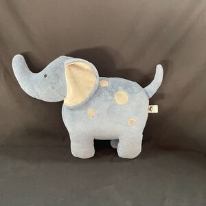 Jellycat Big Spottie Elephant Plush Stuffed Toy Blue Polka Dots Large